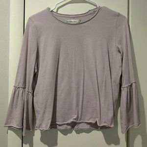 American Eagle three quarter sleeve top